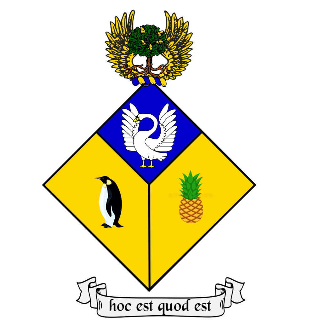 Wapen Zwaan zegelring vrouw versie 1