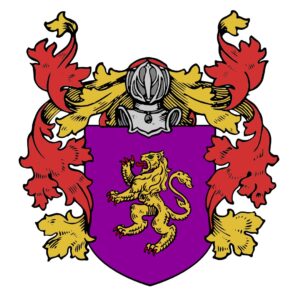 Mantle lion crest