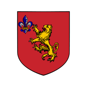 Shield of HSH Prince Dominique Duke of Catherine Castle OMS