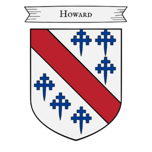 Arms for Howard (though the cross&#8217; have been altered slightly)