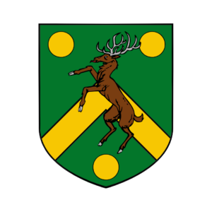 Green stag shield