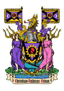 C.A. Orban CoA Type 5 Gold Woman &amp; Woman purple &amp; pink H2 OLD Perfect SF incl Trd MintGr BrdrSh. 2a bgrFlags bgrTrd newFont PERF TqBlt RBscr COR NKUmrz ÜA pfSH inv