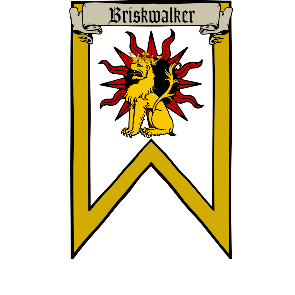 Briskwalker Family Crest, Royal House