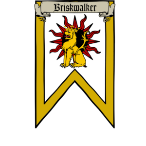 Briskwalker Family Crest, Royal House