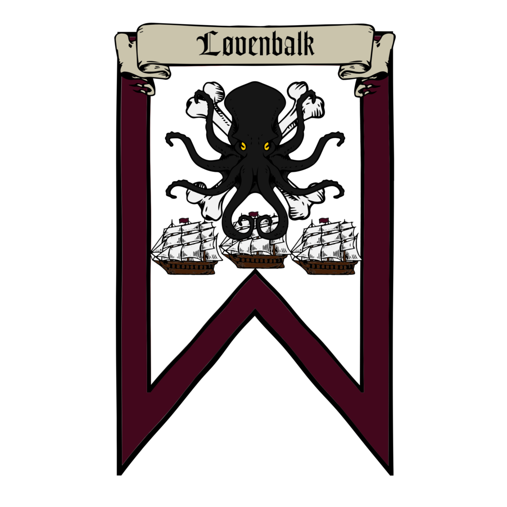 Løvenbalk Family Crest, Royal House