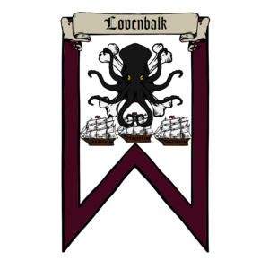 L&oslash;venbalk Family Crest, Royal House