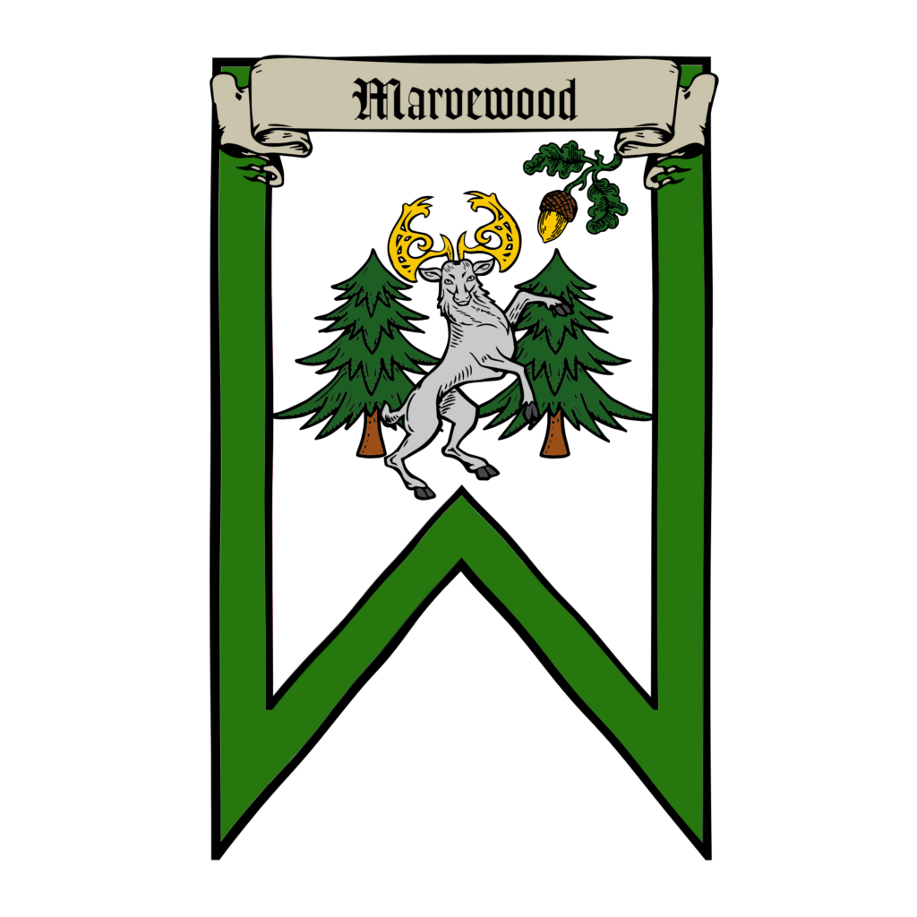 Marvewood Family Crest, Royal House