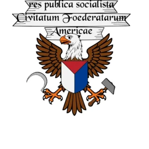 coat of arms of the socialist republic of the united states of america
