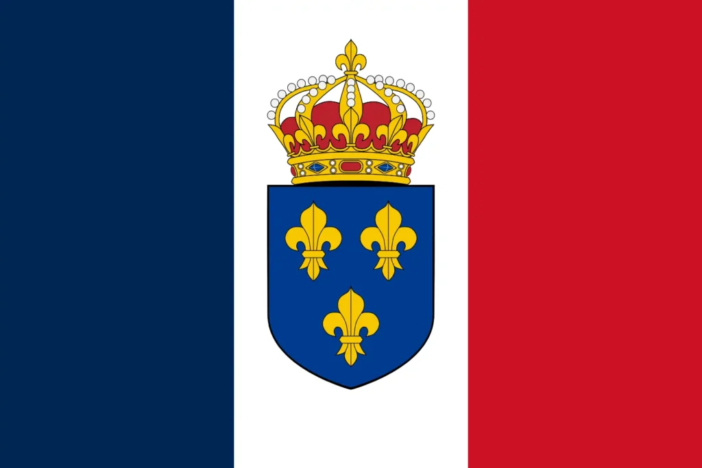An modern flag for the kingdom of France