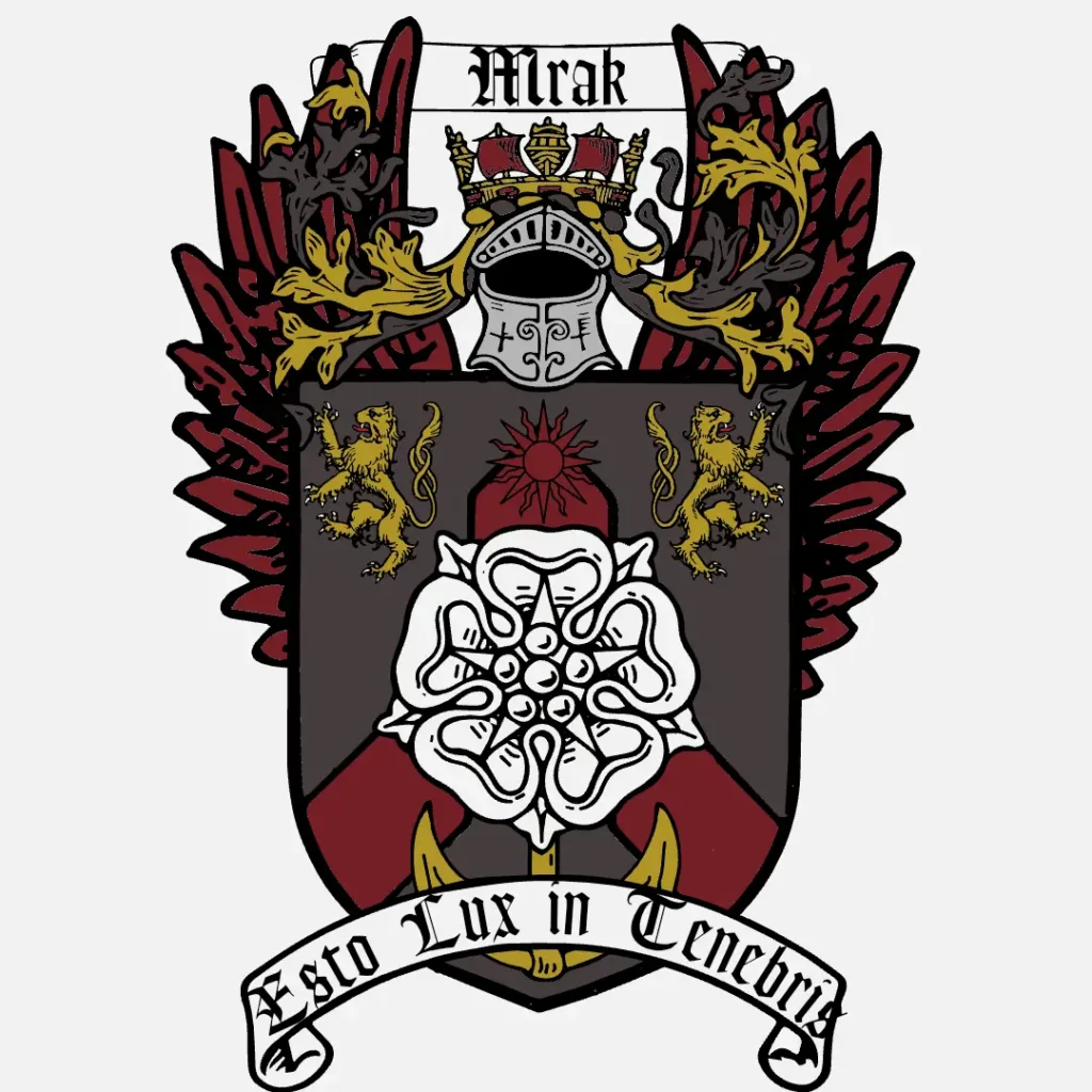 Mrak Full Crest Argent back