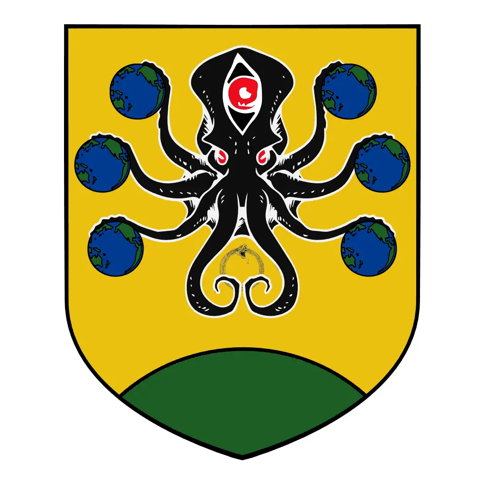 evil ass octopus flag