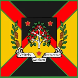 Veltrix Memory Corporation Official Flag Logo
