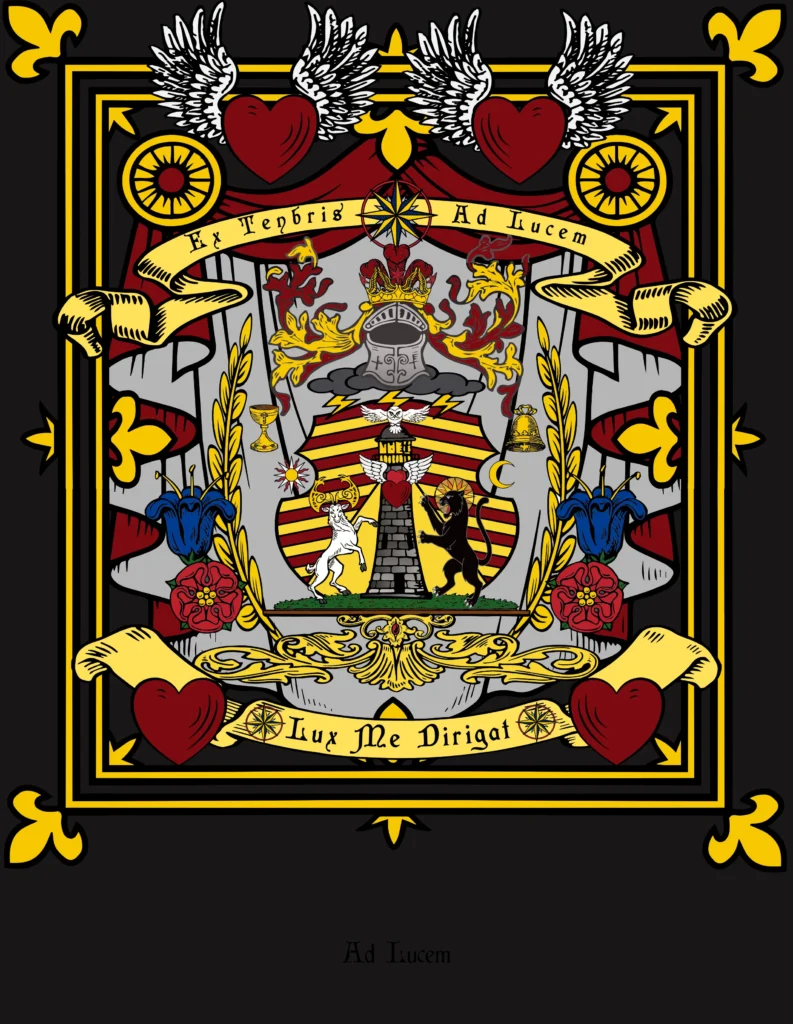 Ex Tenbris, Ad Lucem, Lux Me Dirigat gold