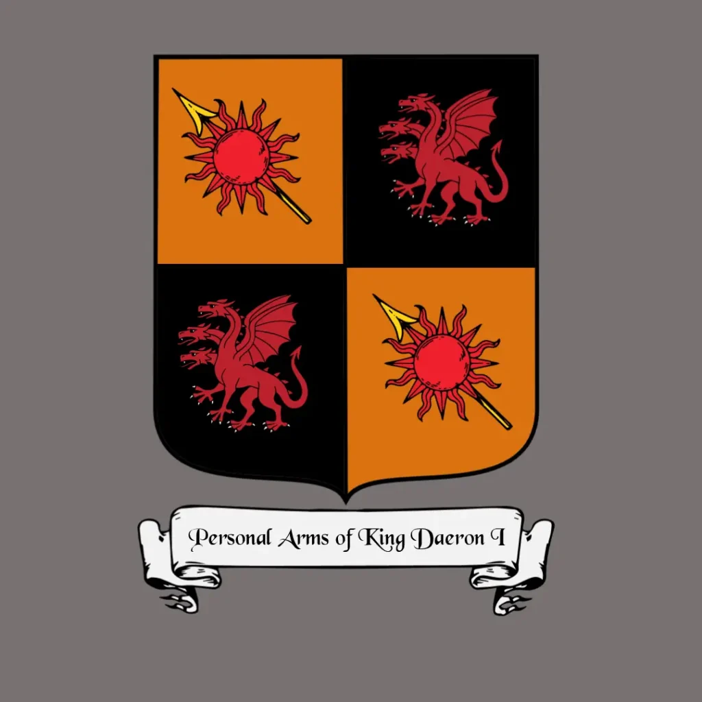 Personal Arms of King Daeron I