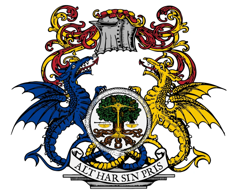 Lofotrun family crest (grand)(dragon