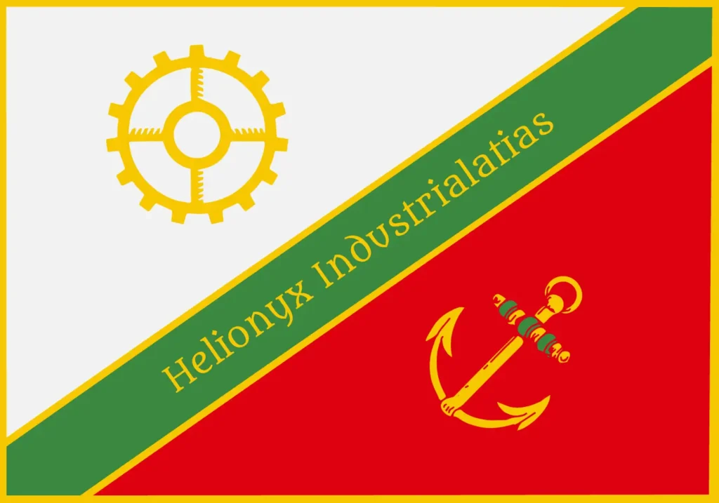 Helionyx Industrialatias Official Flag Logo