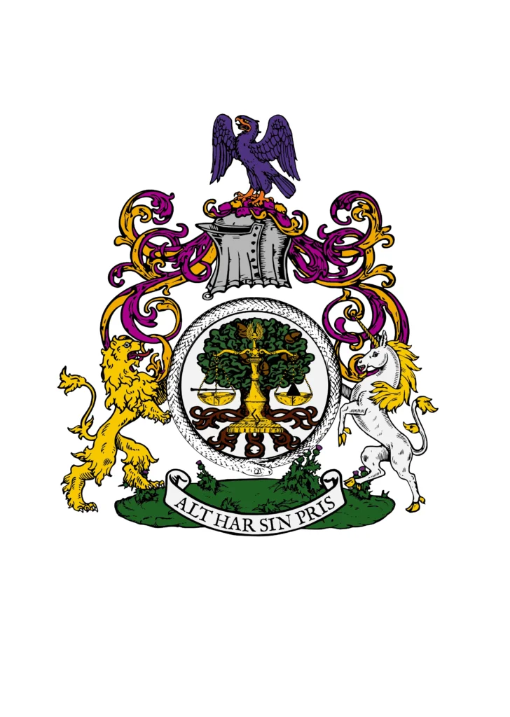 Lofotrun family crest (grand) (greenary)