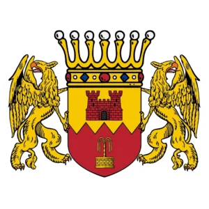 Baronie Burgbrunn Gro&szlig;es Wappen