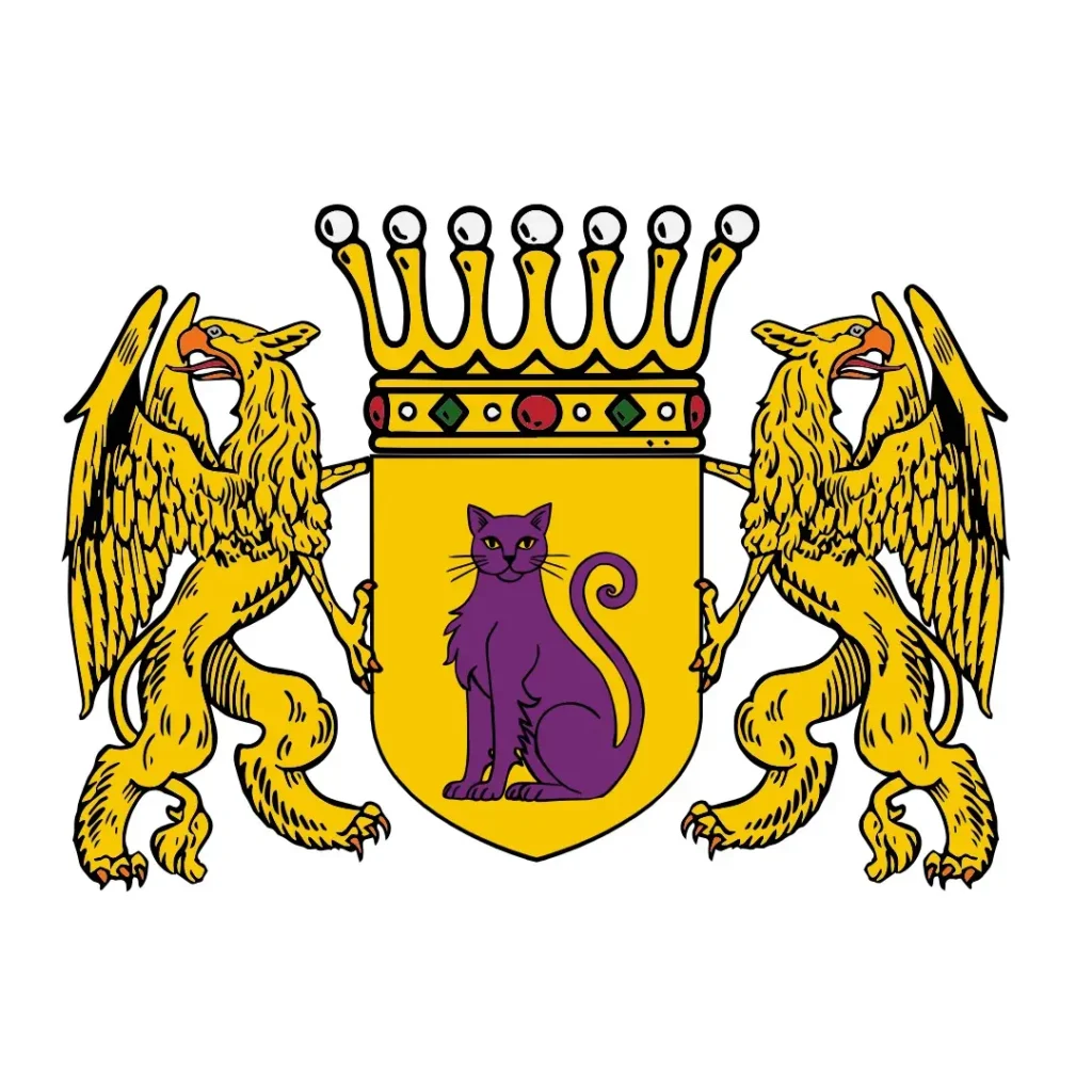 Baronie Katzenhausen Großes Wappen
