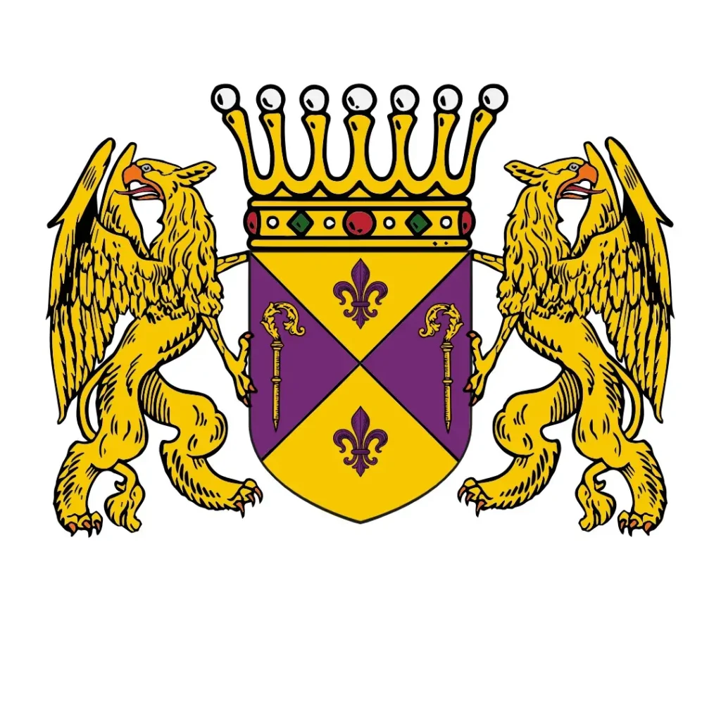 Baronie Bertholdsegg Großes Wappen