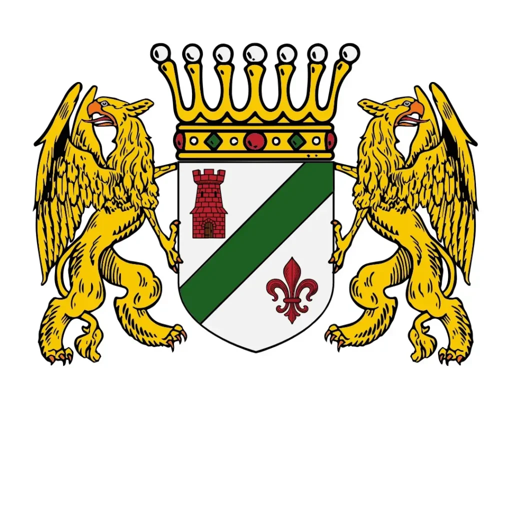 Baronie Klausenow Großes Wappen