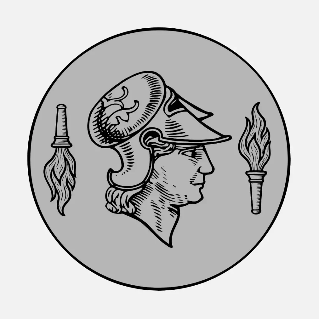 Silver coin of Caeriesse (obverse)