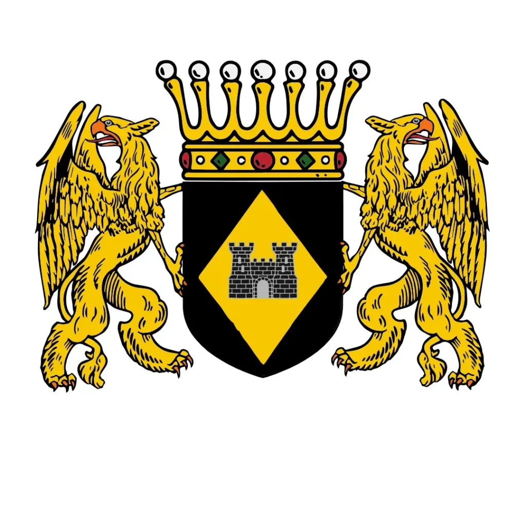 Baronie Dunkelklausen Großes Wappen