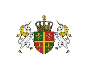 Gro&szlig;es Wappen des K&ouml;nigreichs Wengland seit 1815