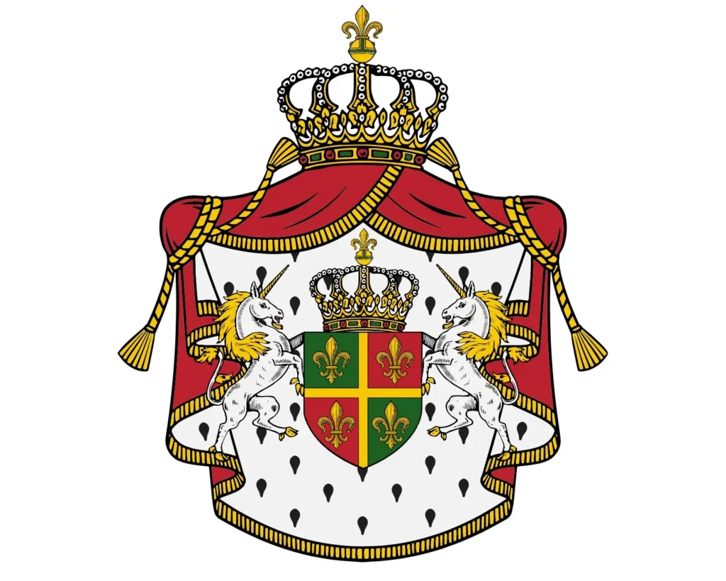 Wappen des Königreichs Wengland ab 1815