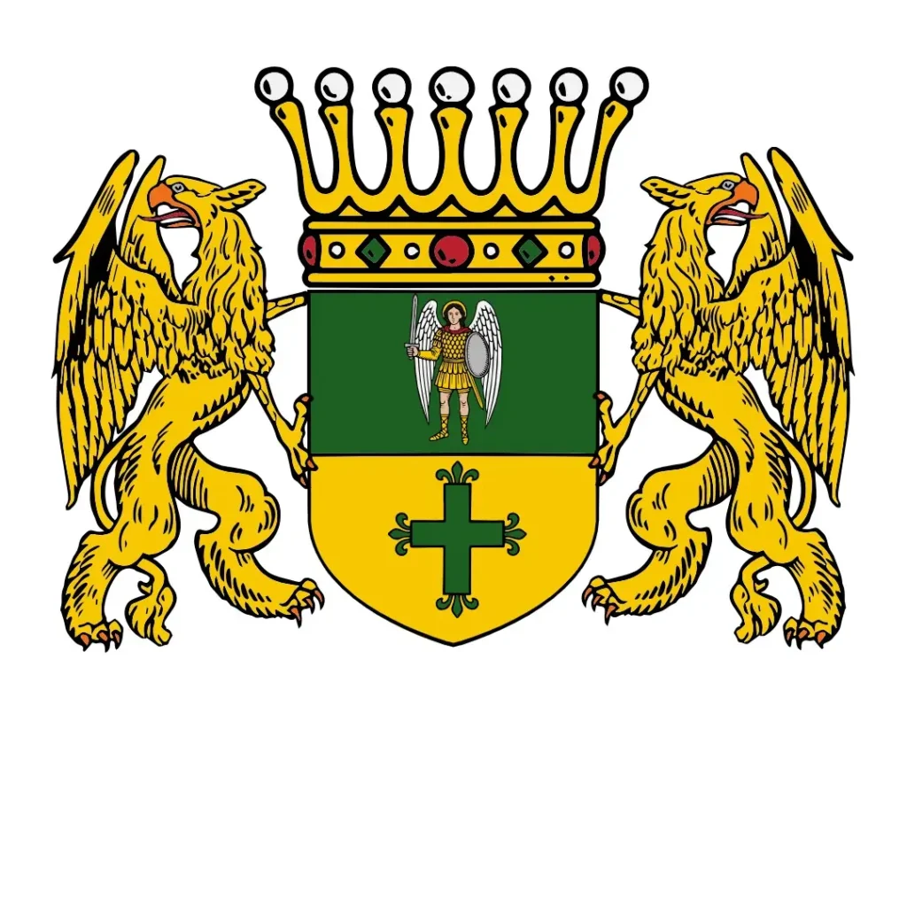Baronie Michaeliheide Großes Wappen