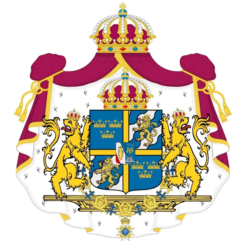 Coat Of Arms Of The Kingdom Of Sweden