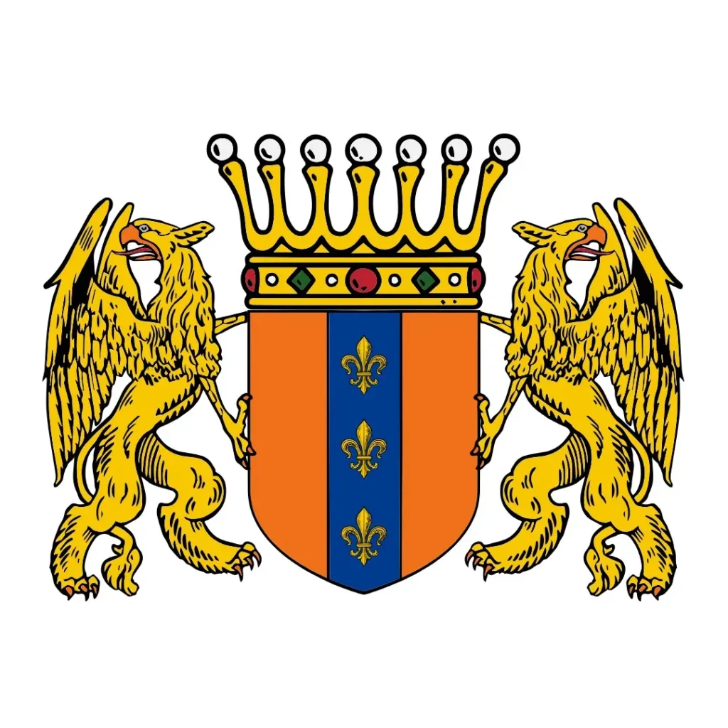 Baronie Kupferdingen Großes Wappen