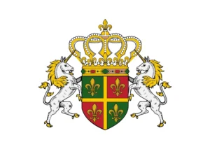 Gro&szlig;es Wappen des K&ouml;nigreichs Wengland ab 1815