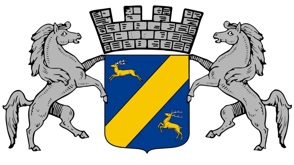 Gemeinde Hirschfurt Großes Wappen