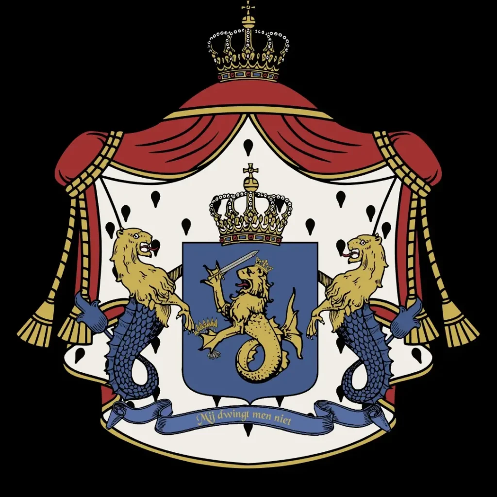Coat of arms of The Waterlands Greater achievement version