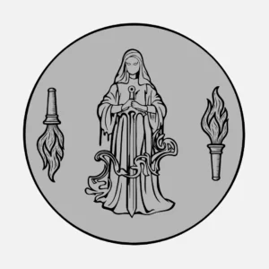 Silver coin of Caeriesse (obverse)