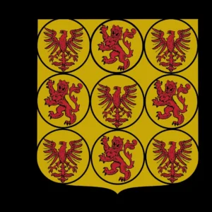 Yvain (d&rsquo;Ussenel/de Cindel) Wappen 2