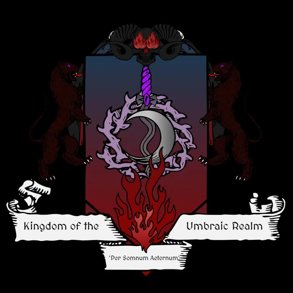 Vodusylvi-Kingdom of the Umbraic Realm-CoA (Nightmare Elves)