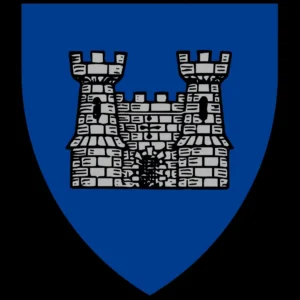 A modern heraldic symbol for Guillame de la Ferte-Mace 1035