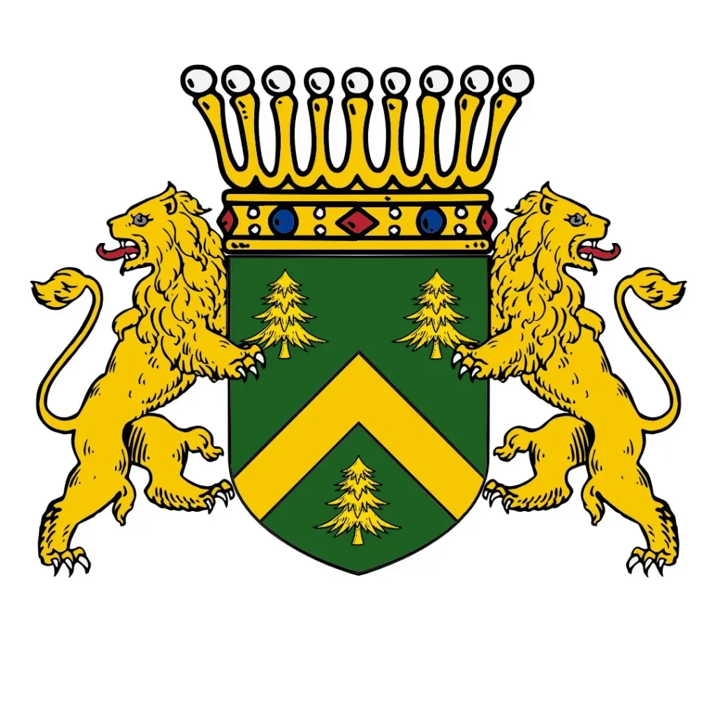 Grafschaft Waldgau Großes Wappen