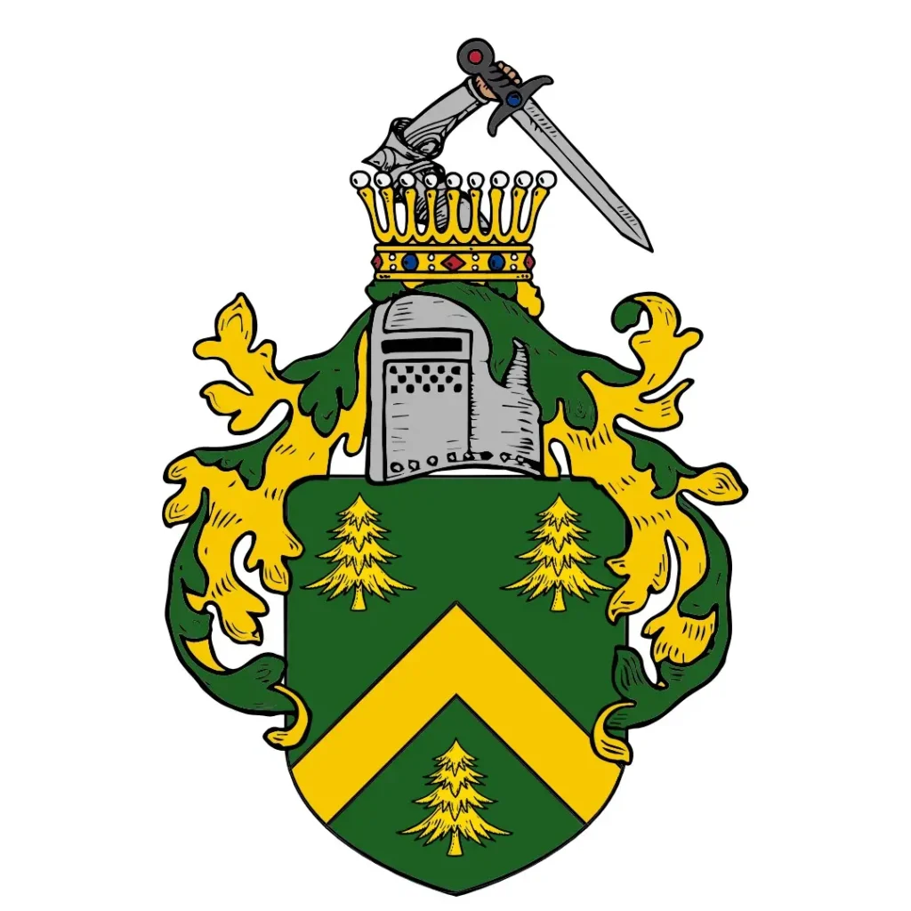 Grafschaft Waldgau Vollwappen