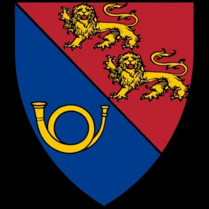 A modern heraldic symbol for Gilbert Venables 1040