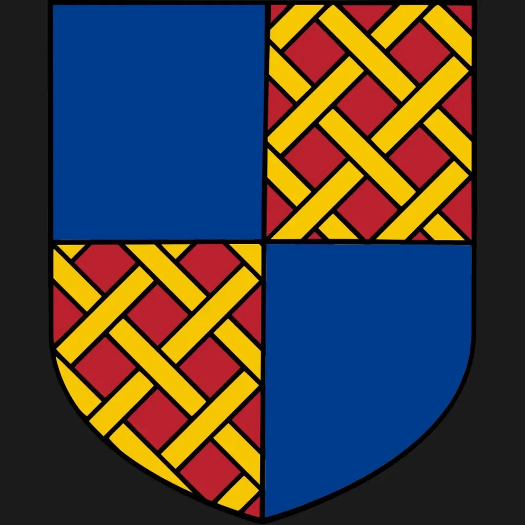 A modern heraldic symbol for Muriel Dispenser 1181