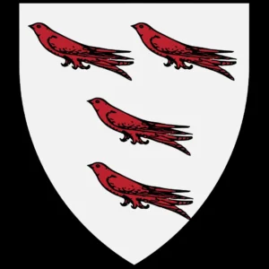 A modern heraldic symbol for Gilbert Venables 1130