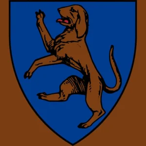 A modern heraldic symbol for Herluin de Conteville 1001