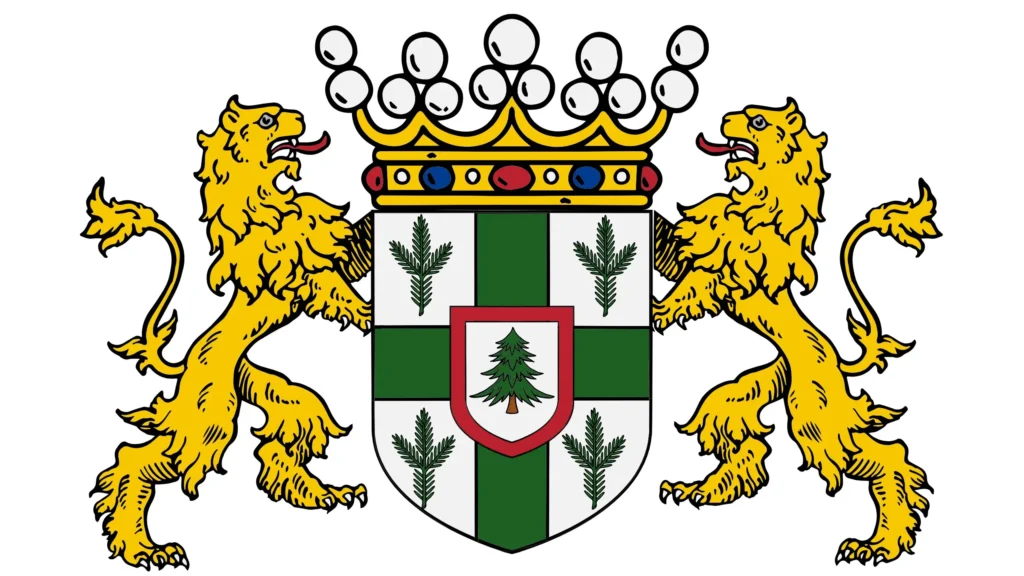 Baronie Zapfendorf Großes Wappen
