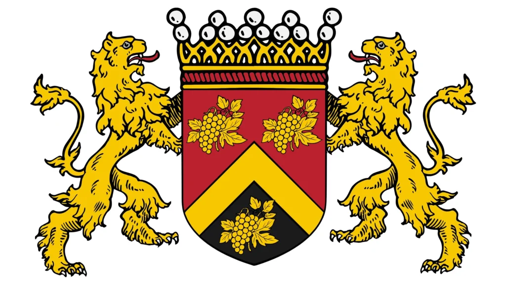 Baronie Traubendorf Großes Wappen