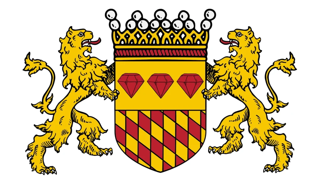 Baronie Rautenstein Großes Wappen