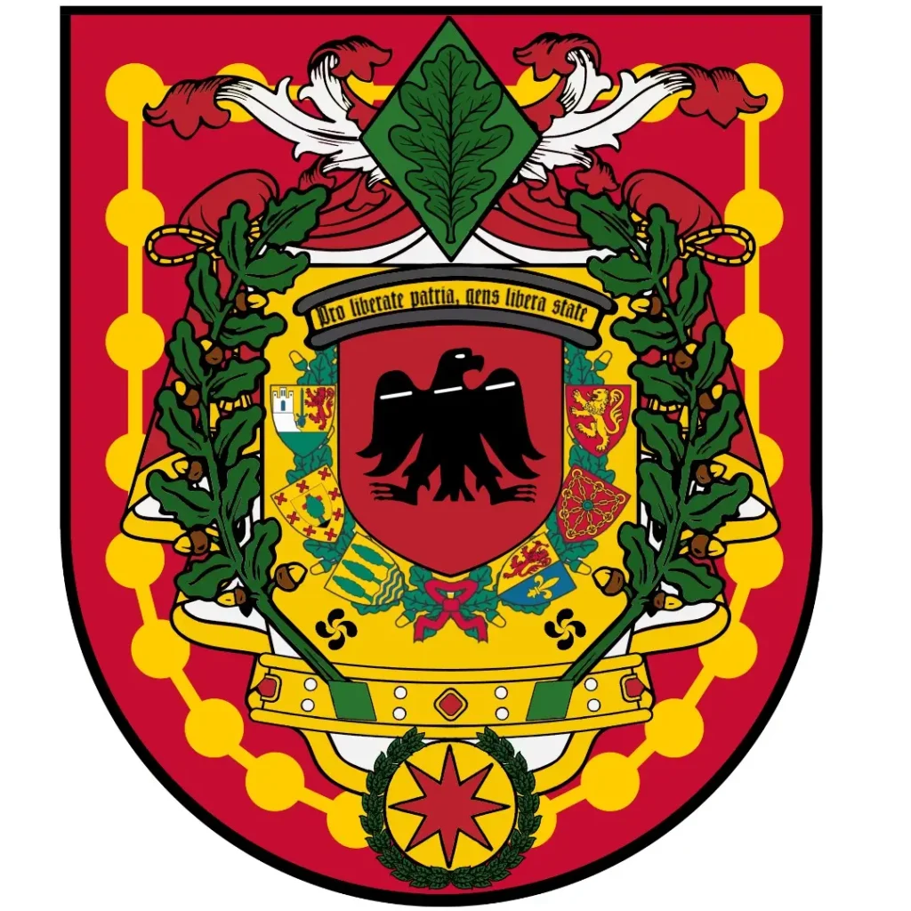 Nafarroko eskudo haundia pomelatuta