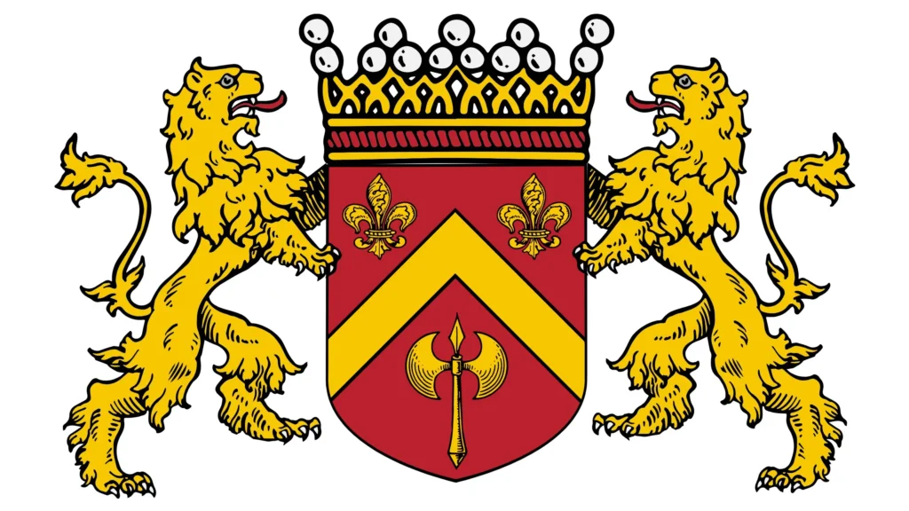 Baronie Uffenitz Großes Wappen